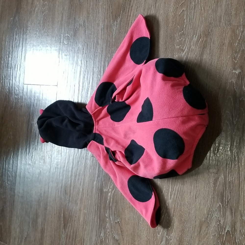 (12Mo) Carter's Baby Ladybug Costume Polka Dot Halloween Cosplay Dress Up - Picture 5 of 5